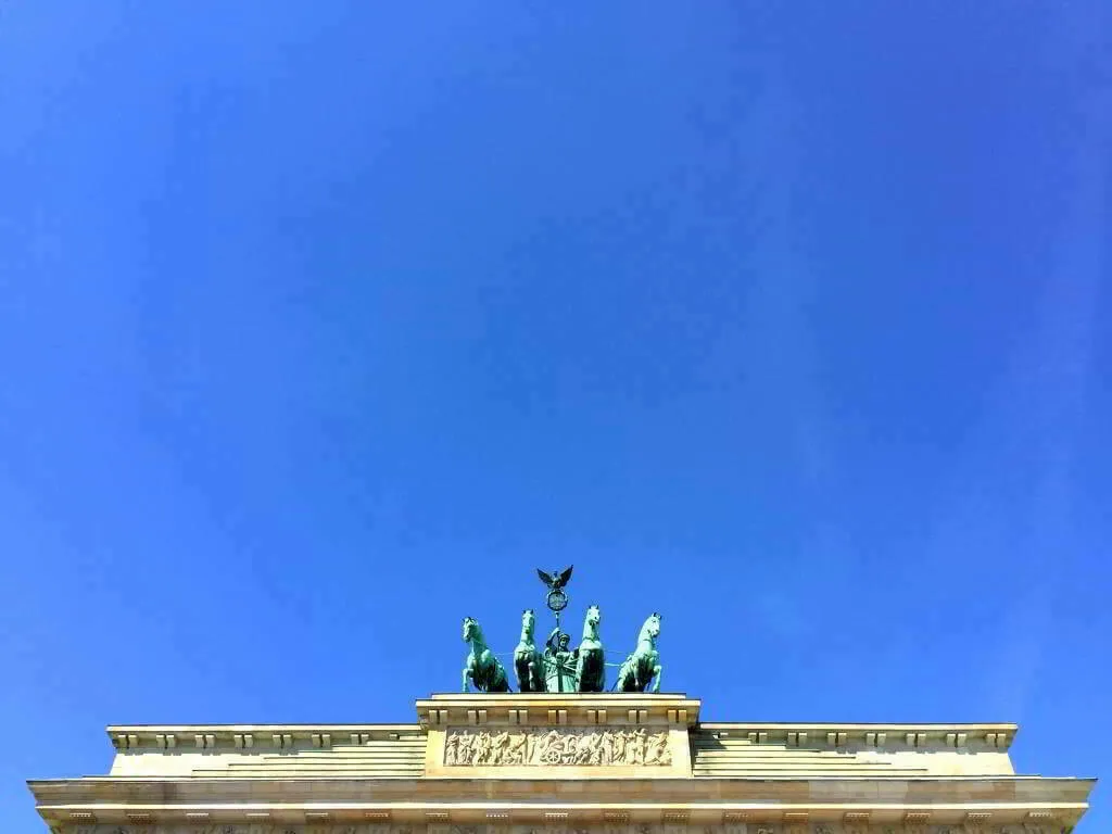 Die Quadriga auf dem Brandenburger Tor