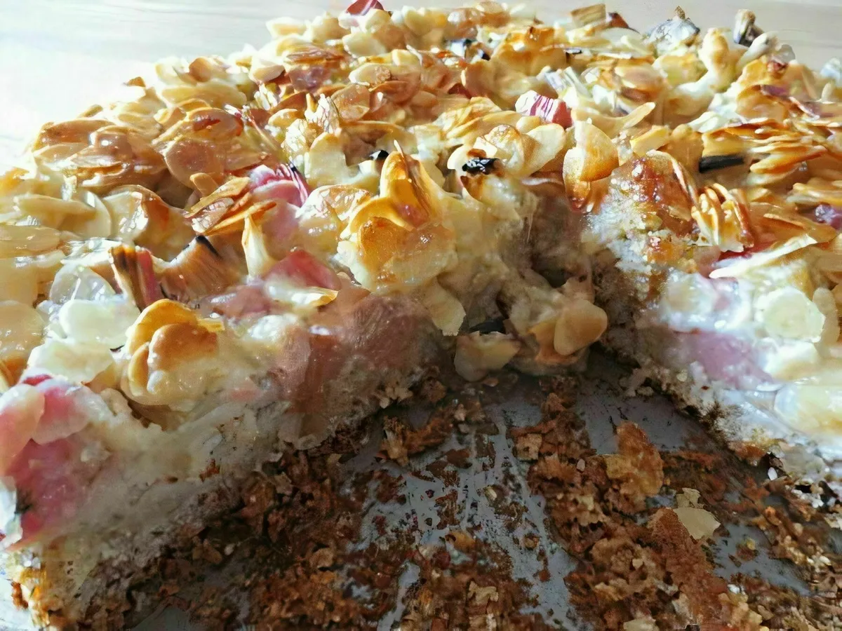 Der beste Rhabarberkuchen der Welt